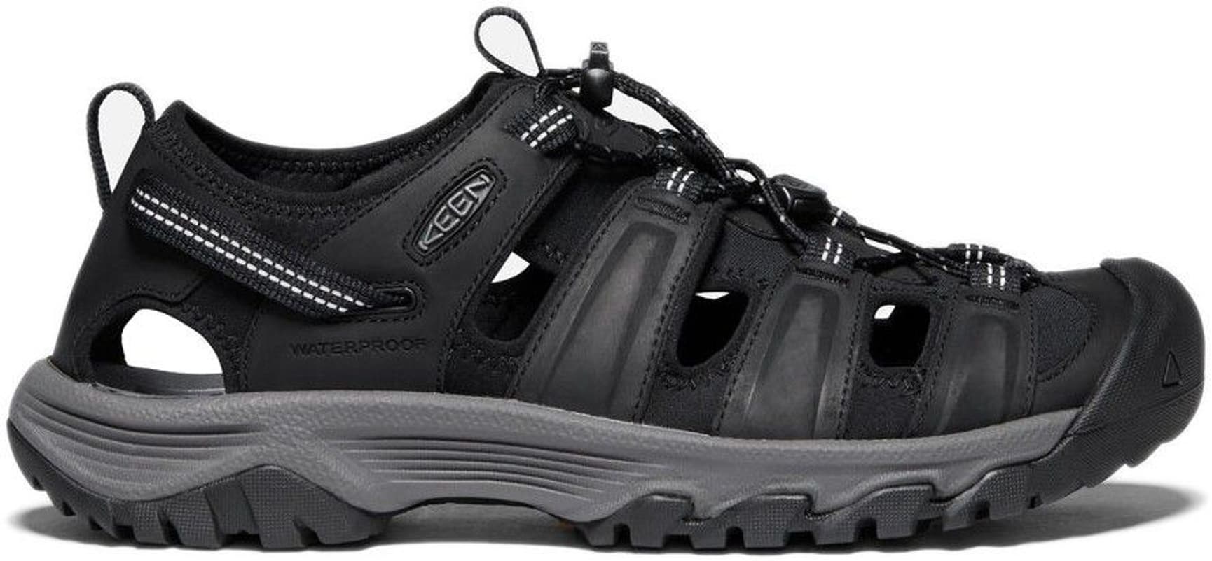 Keen M's Targhee III Sandal Black/Grey, view: 0