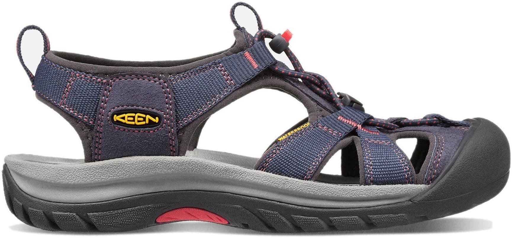 Keen W's Venice H2 Midnight Navy/Hot Coral, view: 0