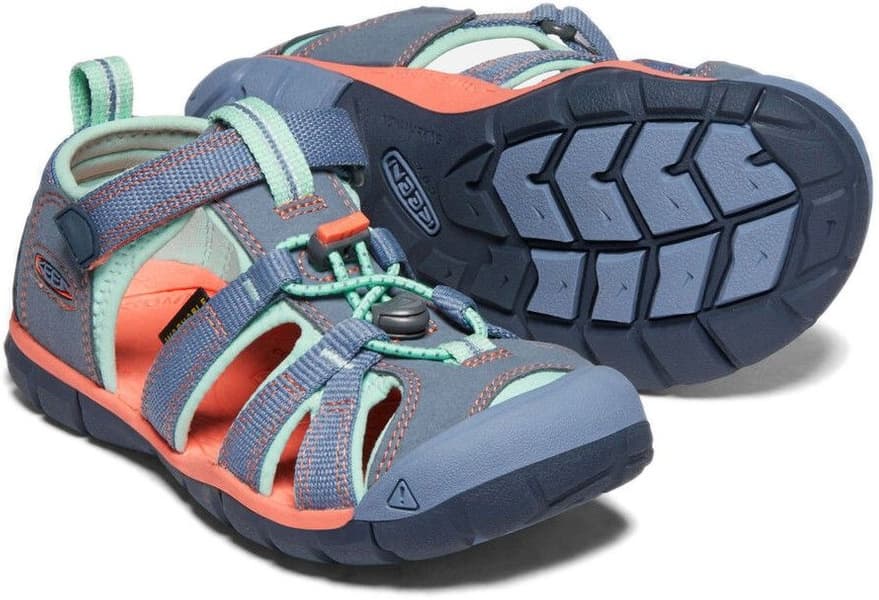 Keen Kids Seacamp II CNX Flint Stone/Ocean Wave, view: 1
