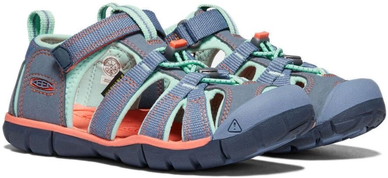 Keen Kids Seacamp II CNX Flint Stone/Ocean Wave, view: 0
