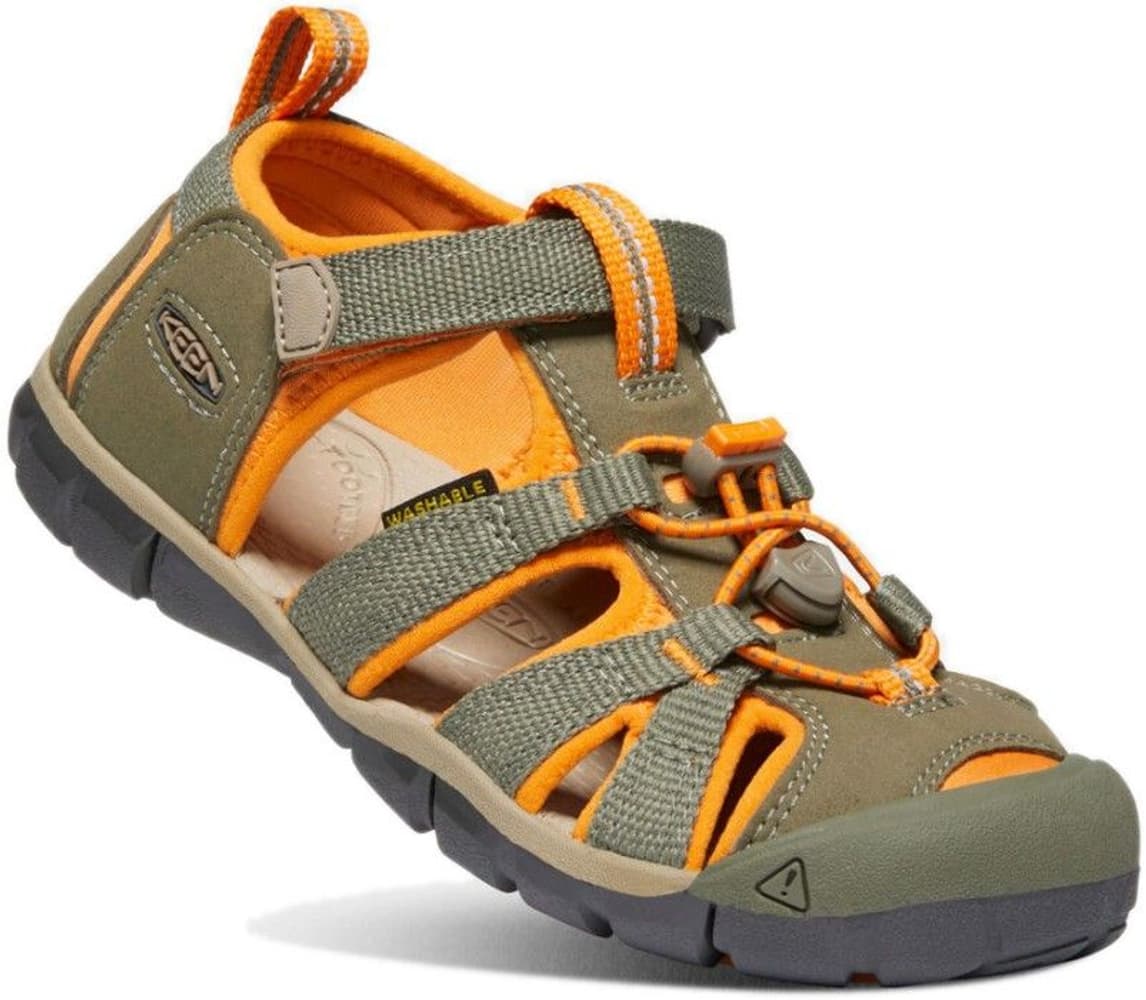 Keen Kids Seacamp II CNX Dusty Olive/Rust Orange, view: 2