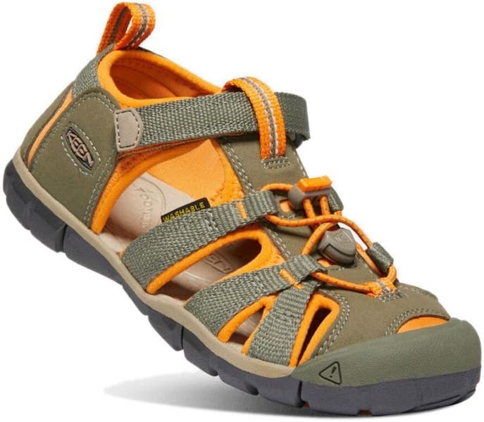 Keen Kids Seacamp II CNX Dusty Olive/Rust Orange, view: 2