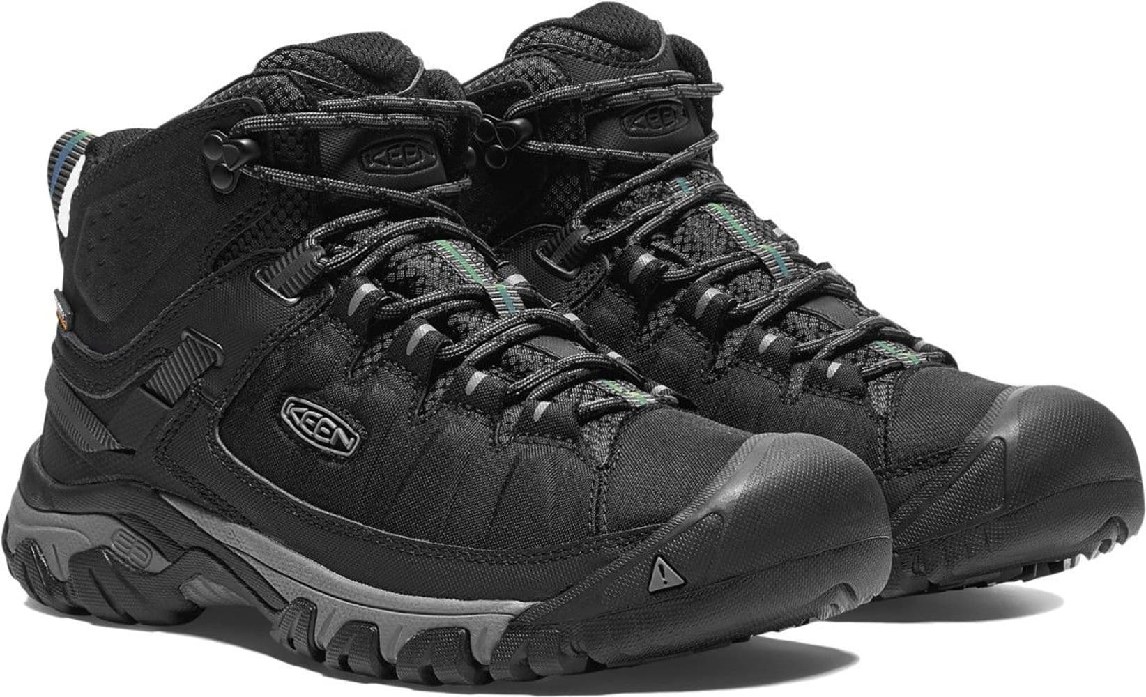 Keen M's Targhee Exp Mid Waterproof Black/Steel Grey, view: 1