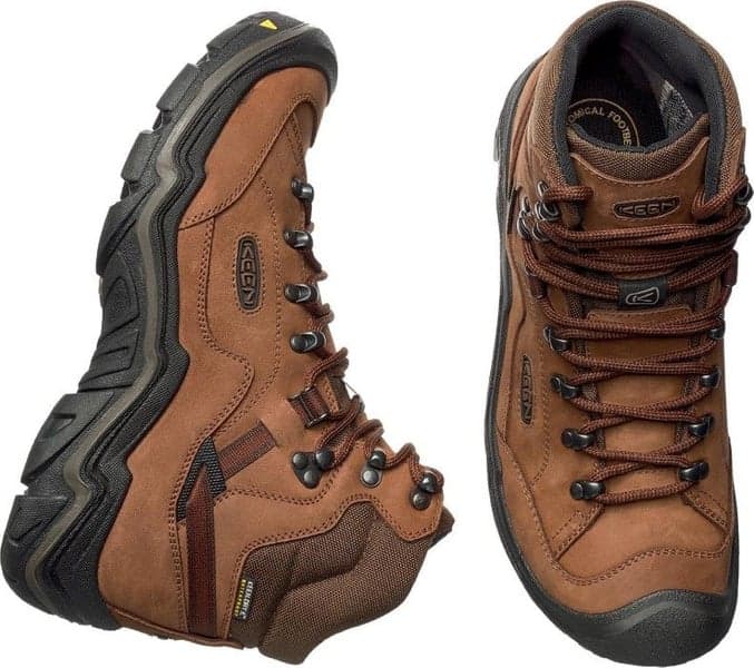 Keen M's Galleo Mid Waterproof Cognac/Dark Chocolate, view: 3