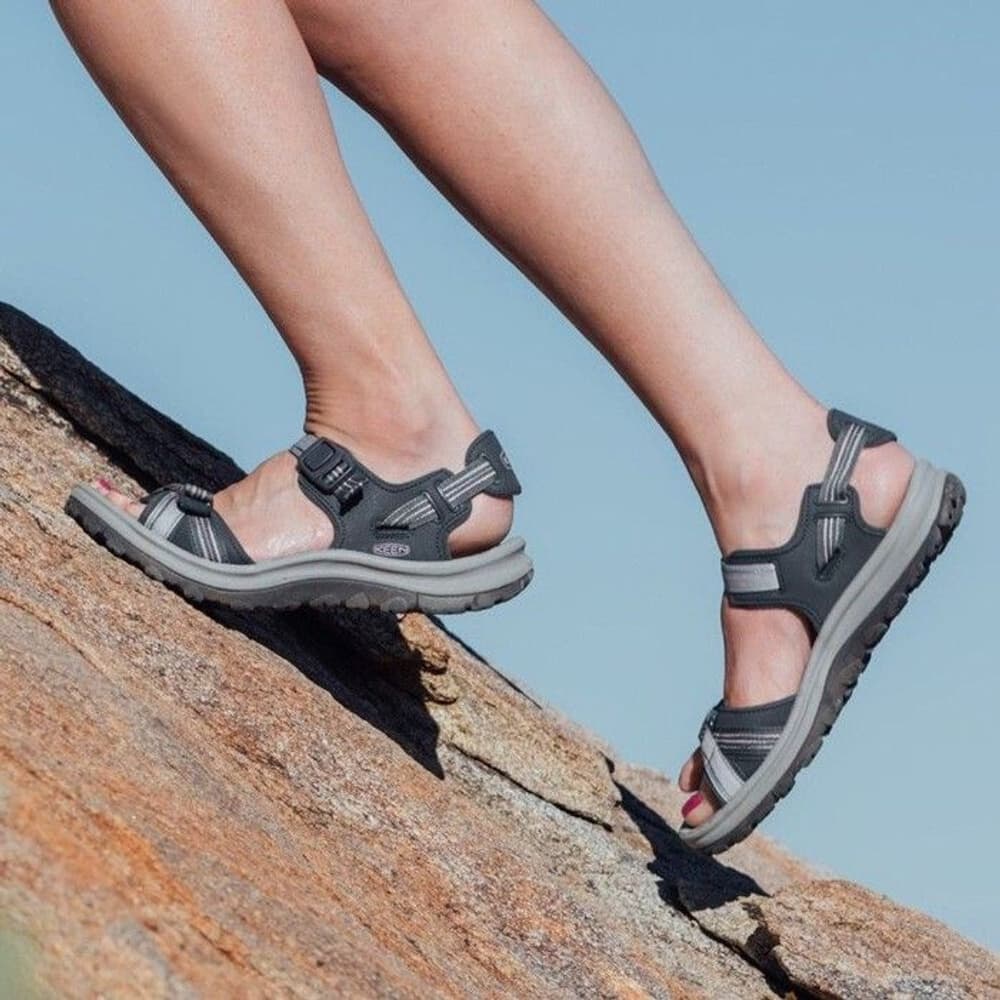 Keen W's Terradora II Open Toe Sandal Dark Grey/Dawn Pink, view: 5