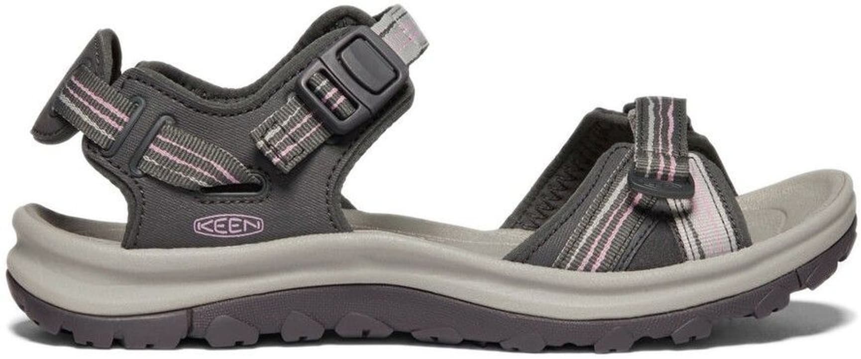 Keen W's Terradora II Open Toe Sandal Dark Grey/Dawn Pink, view: 0
