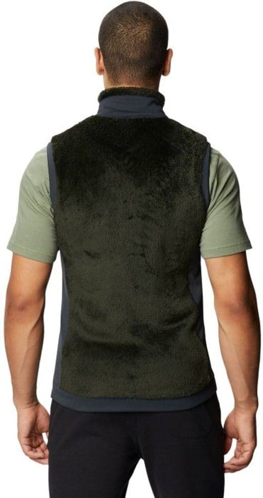 M's Monkey Fleece Vest Black Sage, view: 1