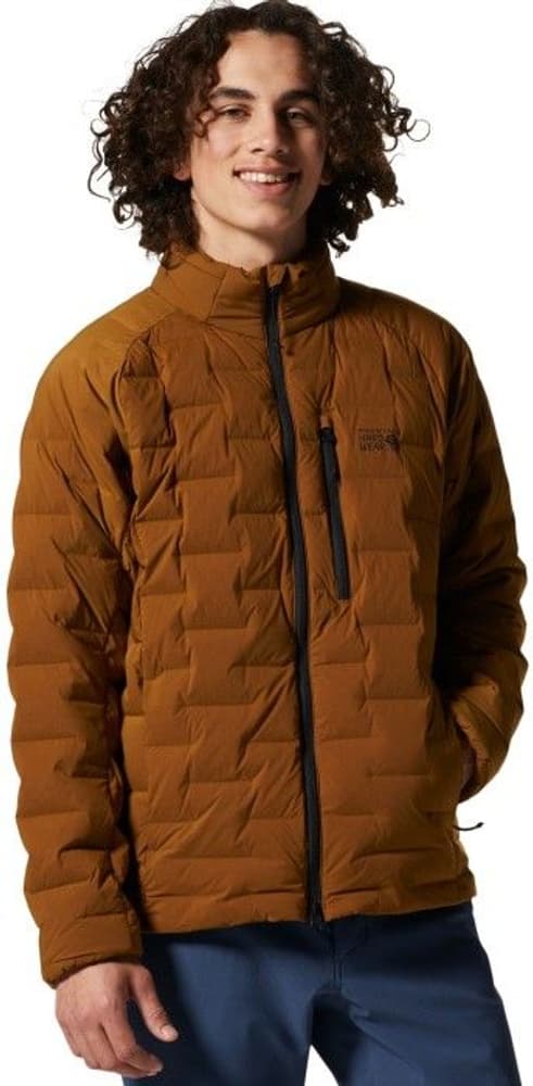 M's Stretchdown Jacket Golden Brown, view: 0