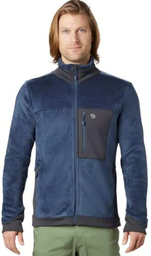 M's Monkey Fleece Jacket Zinc, view: 0