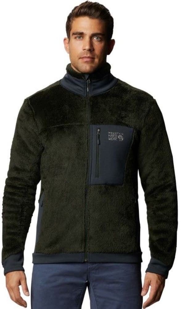 M's Monkey Fleece Jacket Black Sage, view: 0