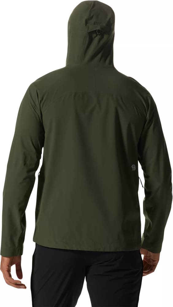 M's Stretch Ozonic Jacket Surplus Green, view: 1
