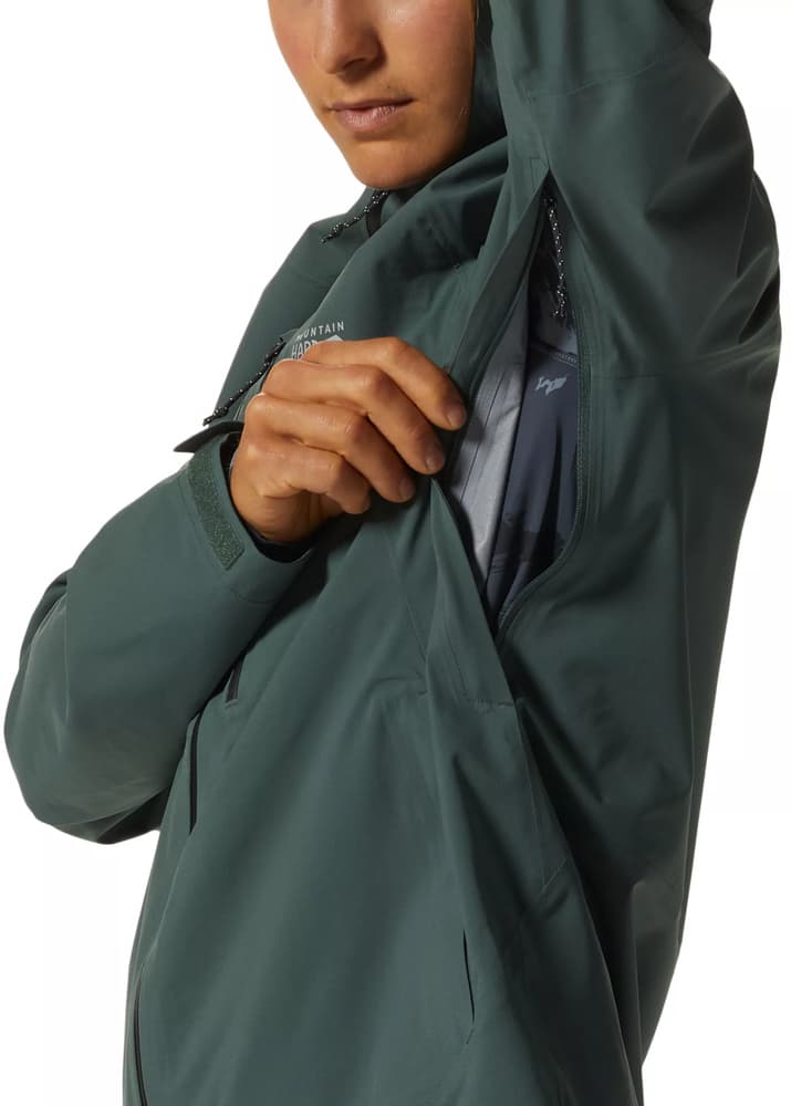 W's Stretch Ozonic Jacket Black Spruce, view: 2