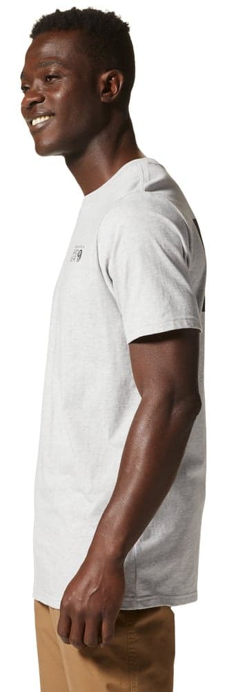 M's Logo In A Box Short Sleeve Hardwear Grey H, view: 2