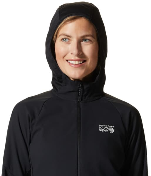 W's Stratus Range Full Zip Hoody Black, view: 3