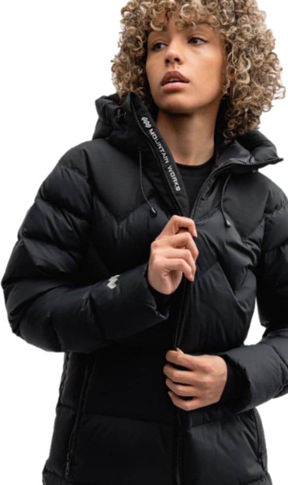 W's Cocoon Down Coat Black, view: 1