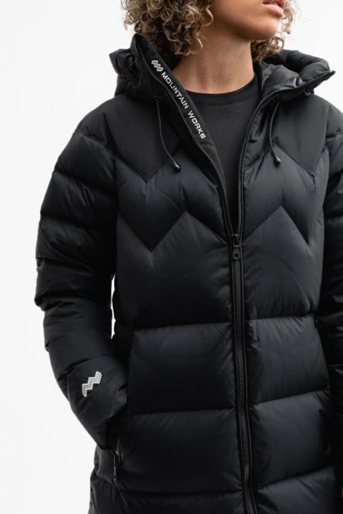 W's Cocoon Down Coat Black, view: 3