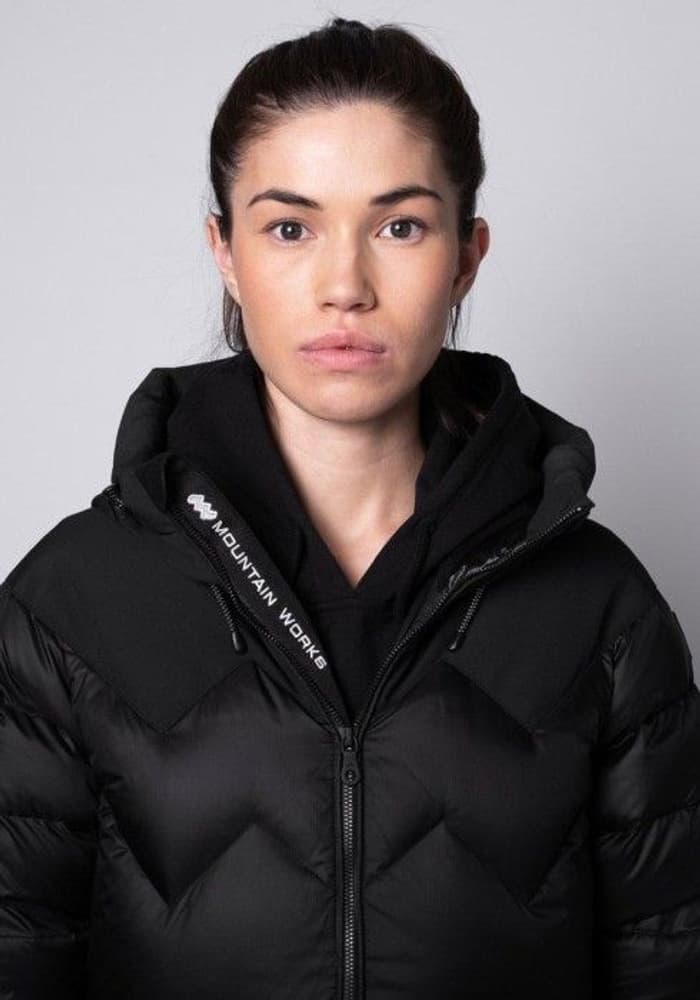 W's Cocoon Down Coat Black, view: 2
