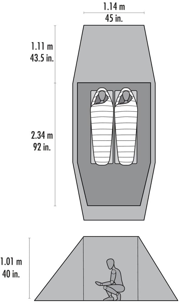 MSR Tindheim 2 footprint incl Green, view: 9