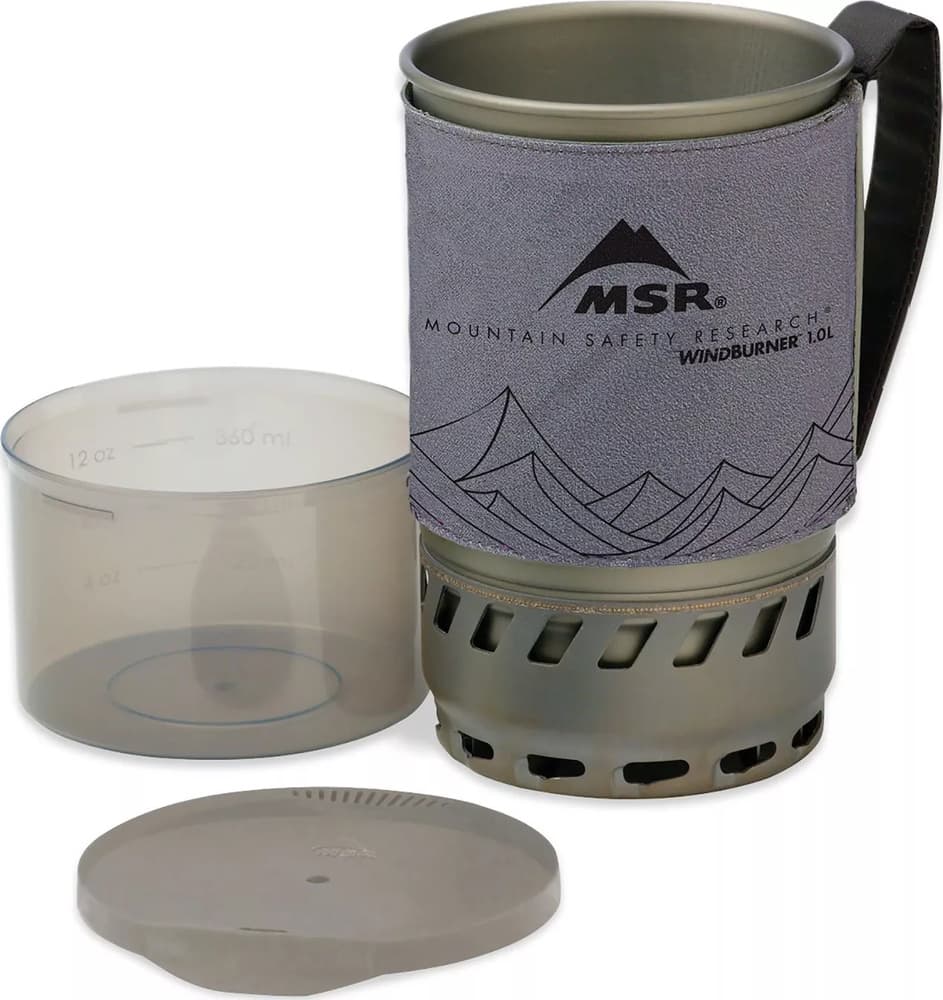WindBurner 1,0L Accessory Pot One Size Grey, view: 1
