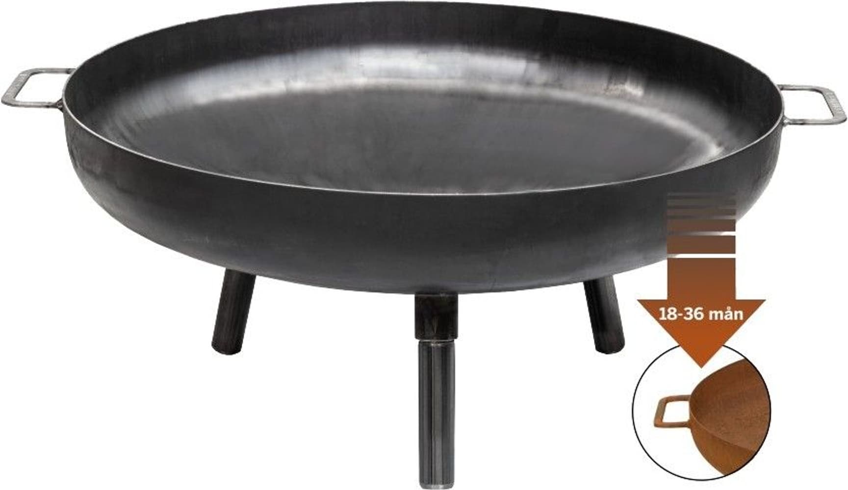 Ildstad 70 cm Corten, view: 0