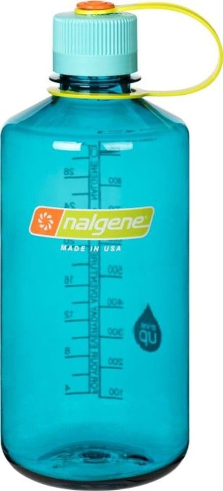 Narrow Mouth Bottle 1L Cerulean, view: 0