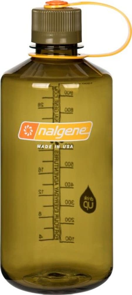 Narrow Mouth Bottle 1L Olive, view: 0
