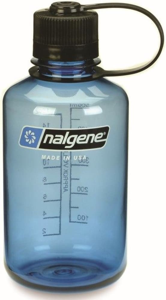 Flaska 0,5L Narrow Mouth Blue, view: 0