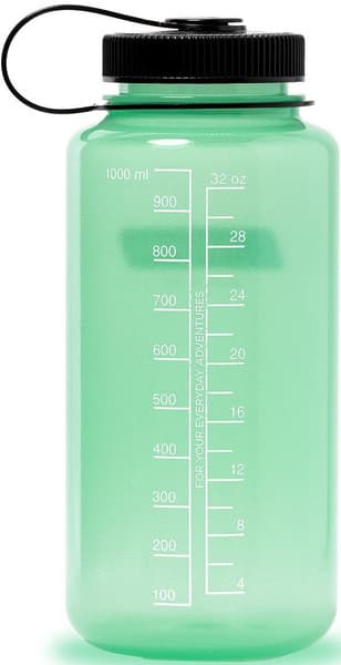 Bottle 1 l Wide Mouth Sustain Glow Green, view: 1