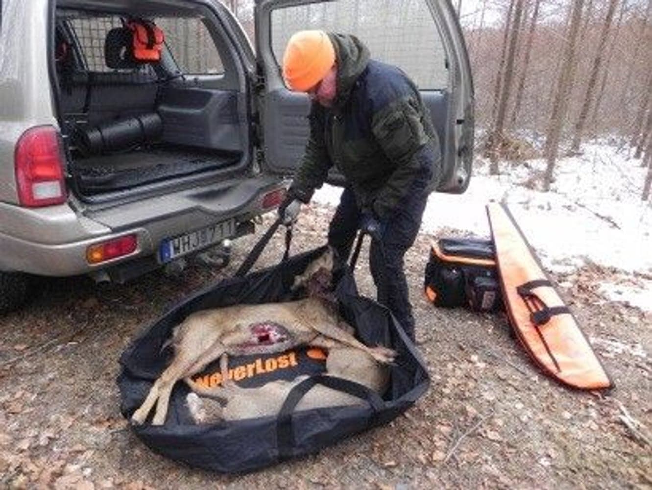 Viltsekk for bil, view: 2