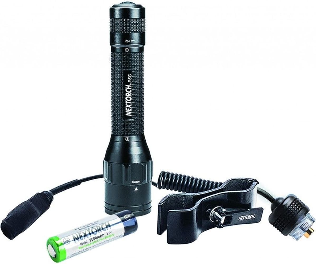 Komplett Ettersøkspakke P5B med hvit/blå LED 780lm, ladbar, view: 0