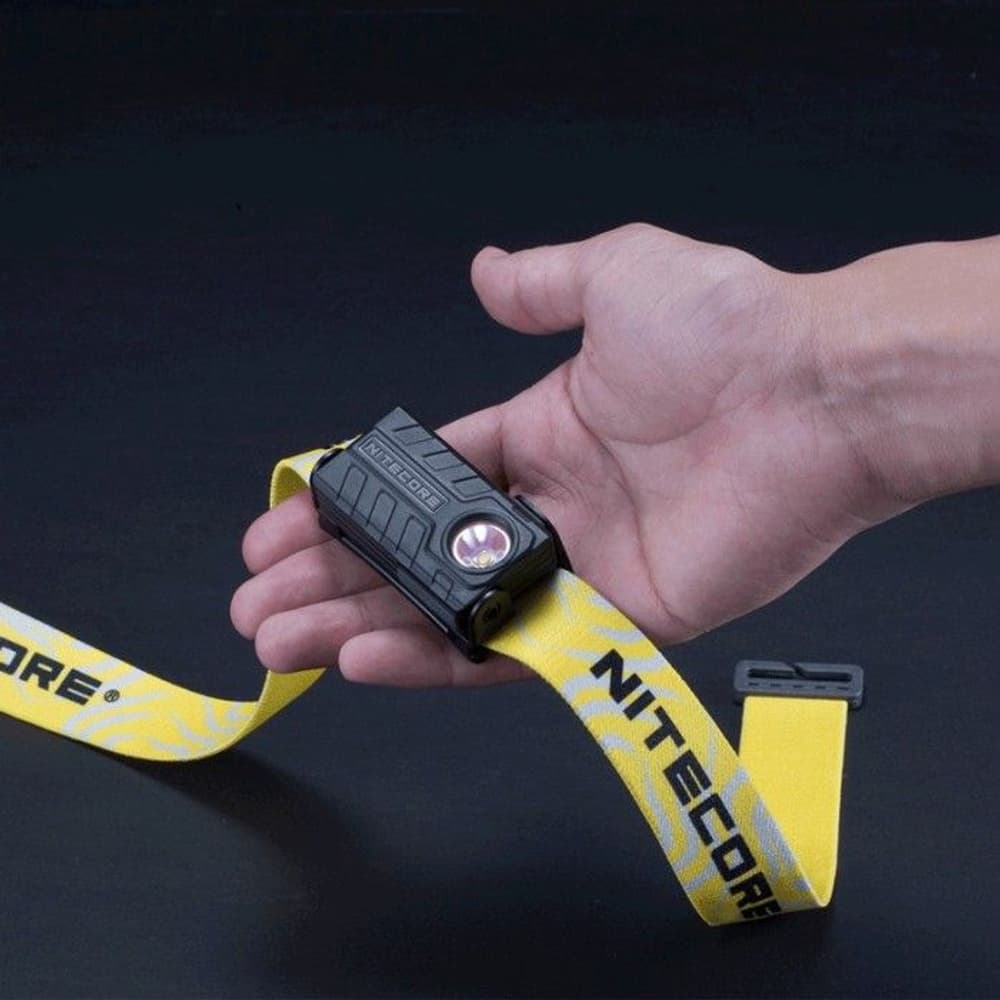 NU20 oppladbar hodelykt, view: 1