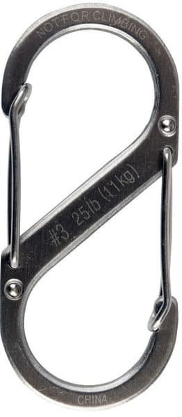 S-Biner Size #3 Stainless, view: 1