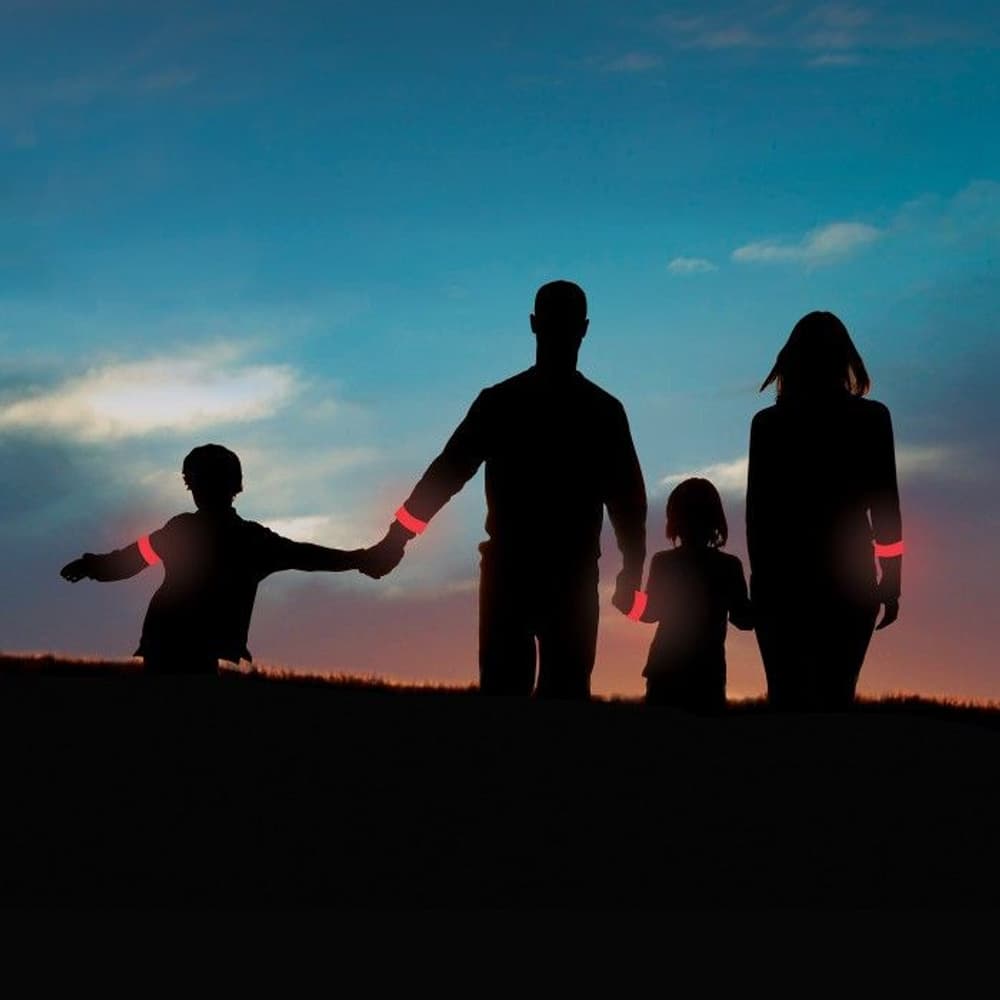 SlapLit LED Slap Wrap - Red, view: 5