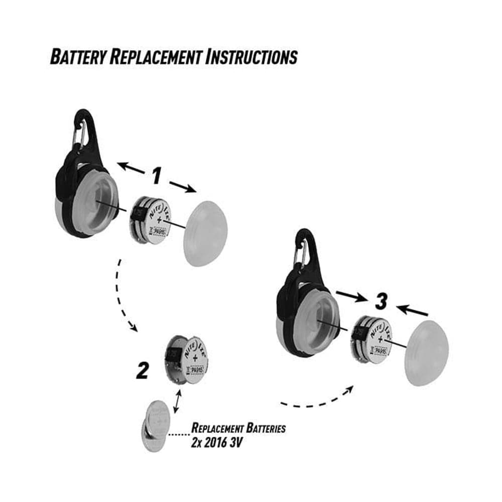SpotLit Collar Light White, view: 1
