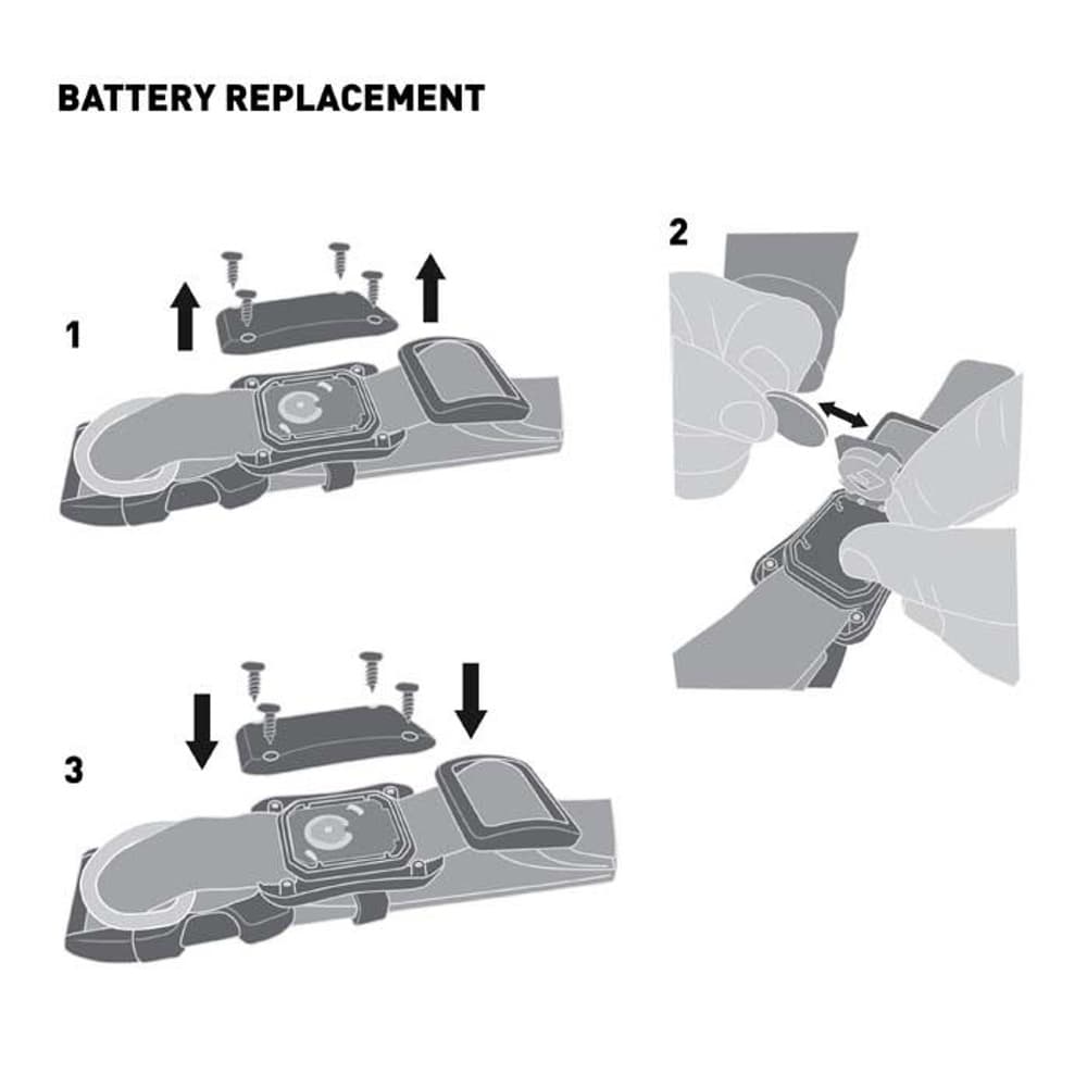Nite Dawg LED Dog Collar Medium Red, view: 3