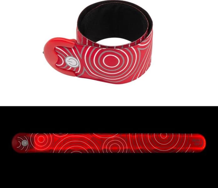 SlapLit Rechargeable LED Slap Wrap Red, view: 1