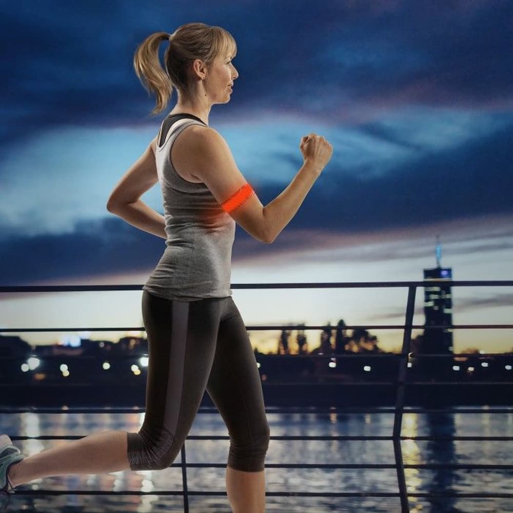 SlapLit Rechargeable LED Slap Wrap Red, view: 3