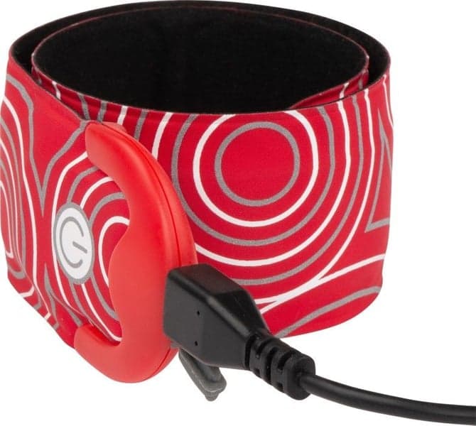 SlapLit Rechargeable LED Slap Wrap Red, view: 0