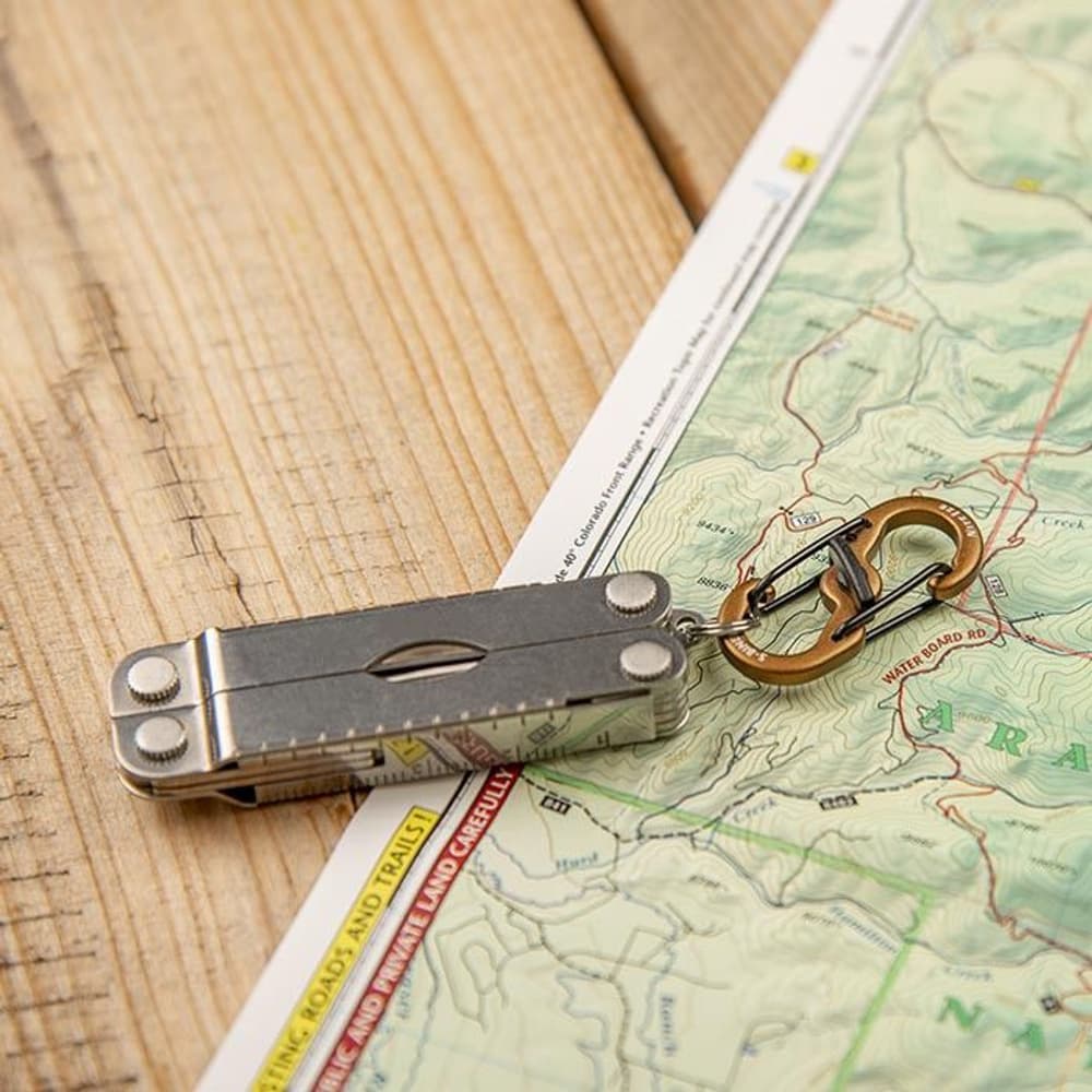 S-Biner MicroLock Aluminum - 2 Pack - Coyote, view: 1