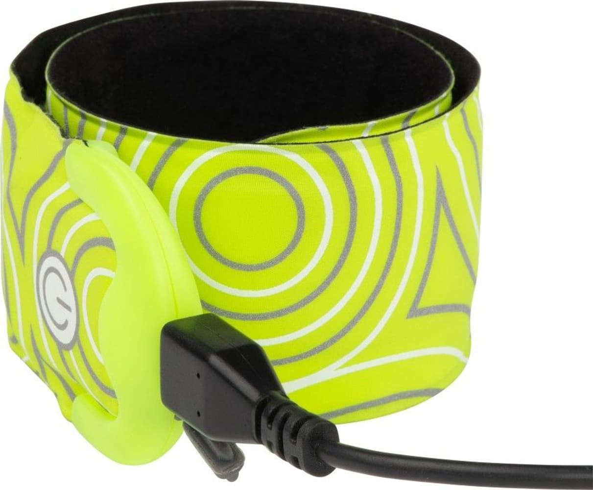 SlapLit Rechargeable LED Slap Wrap - Neon Yellow, view: 0