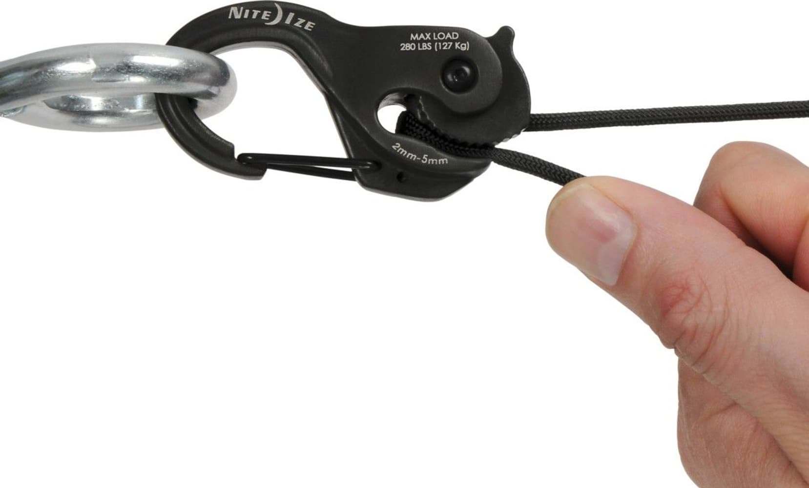 CamJam XT Aluminum Cord Tightener with 15 FT of 550 Paracord, view: 2