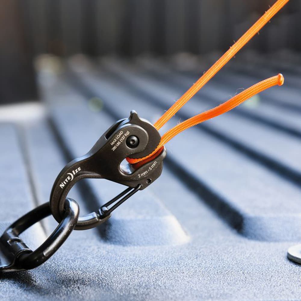 CamJam XT™ Aluminum Cord Tightener - With Coyote Paracord, view: 2