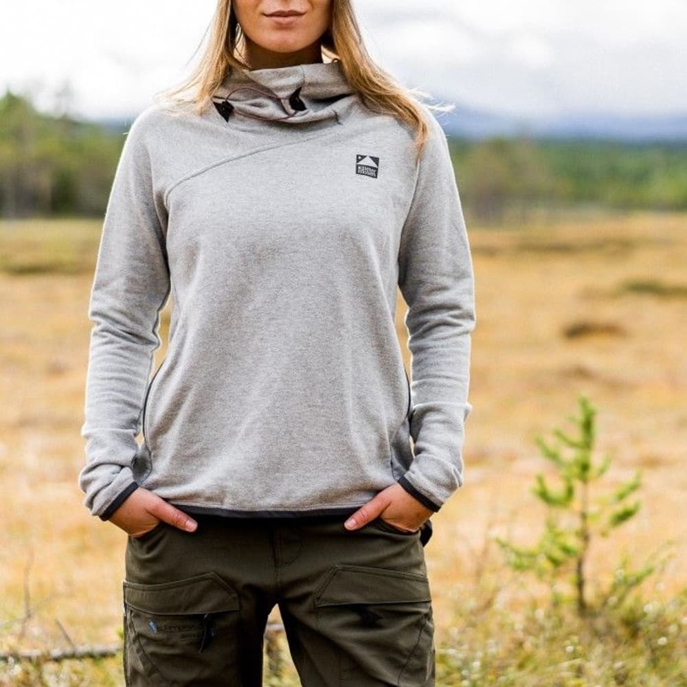 W's Falen Hoodie L ight Grey Melange, view: 3