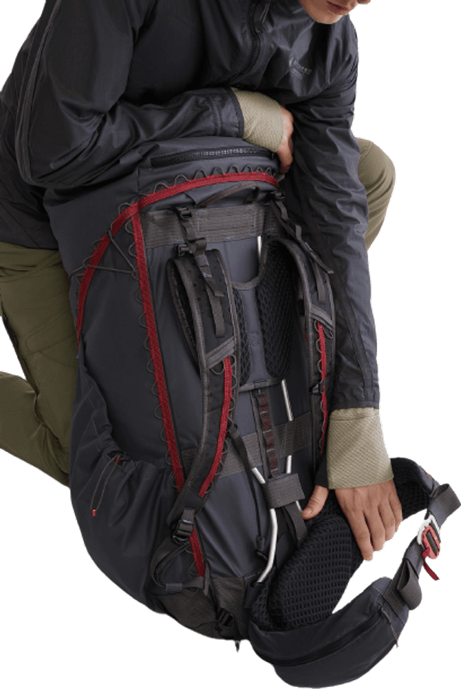 Raido 2.0 Backpack 55L Raven, view: 2