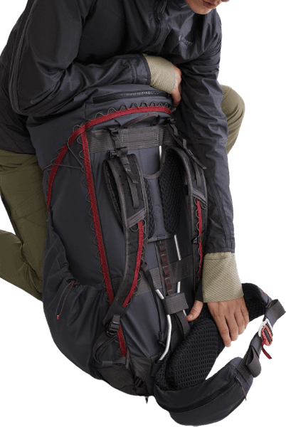 Raido 2.0 Backpack 55L Raven, view: 2