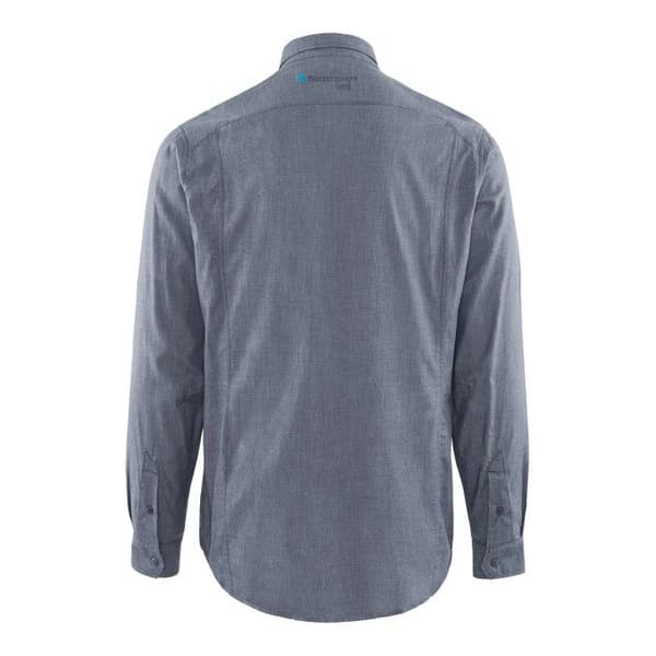 M's Lofn Shirt Storm Blue Melange, view: 1