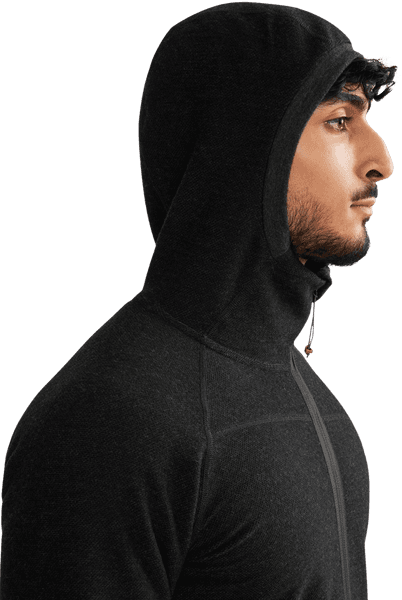 Hödur Hooded Zip M's Clay, view: 3