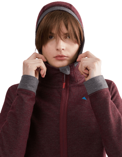 W's Hödur Hooded Zip Black, view: 2