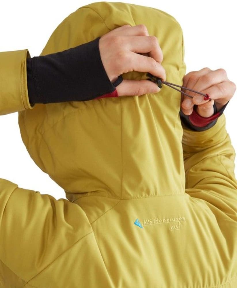 M's Alv Hoodie with Zip Mustard, view: 2