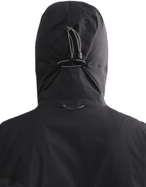 M's Aud Zip Hood Jacket Pitch Black, view: 2